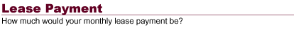 Lease Payment